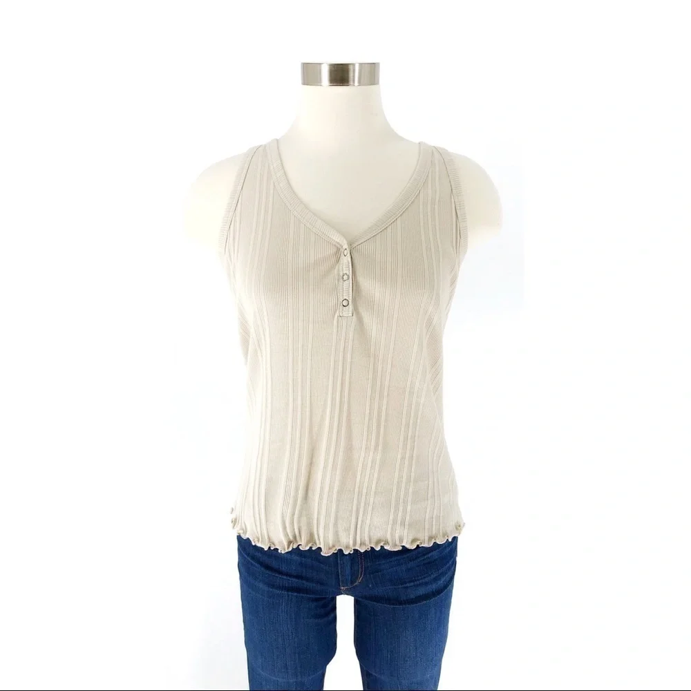 Lush Ribbed Tank - Picture 1 of 2